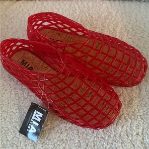 MIA Scarlet Jelly Footwear